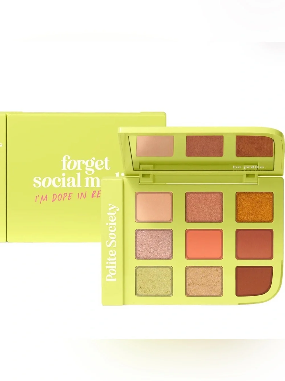 Polite Society Dope In Real Life Eyeshadow Palette Polite Principles Brand New